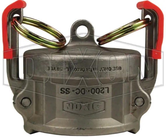 Vent-Lock Safety Cam & Groove Type DC Dust Cap L200-DC-SS