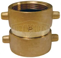 double female swivel with pin lugs