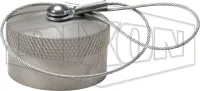 quick disconnects ws series high pressure wingstyle interchange dust caps aluminum body with steel cable