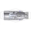 HTE-Series Correct Connect® Under Pressure Flush Face Female Plug CAD 