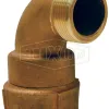 continuous swiveling elbow