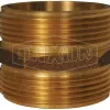 double male hex nipple same size_dmh25f25f-d