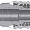 n series dix-loc bowes interchange female thread plug n4f6-half