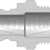 v-m unvalved plug